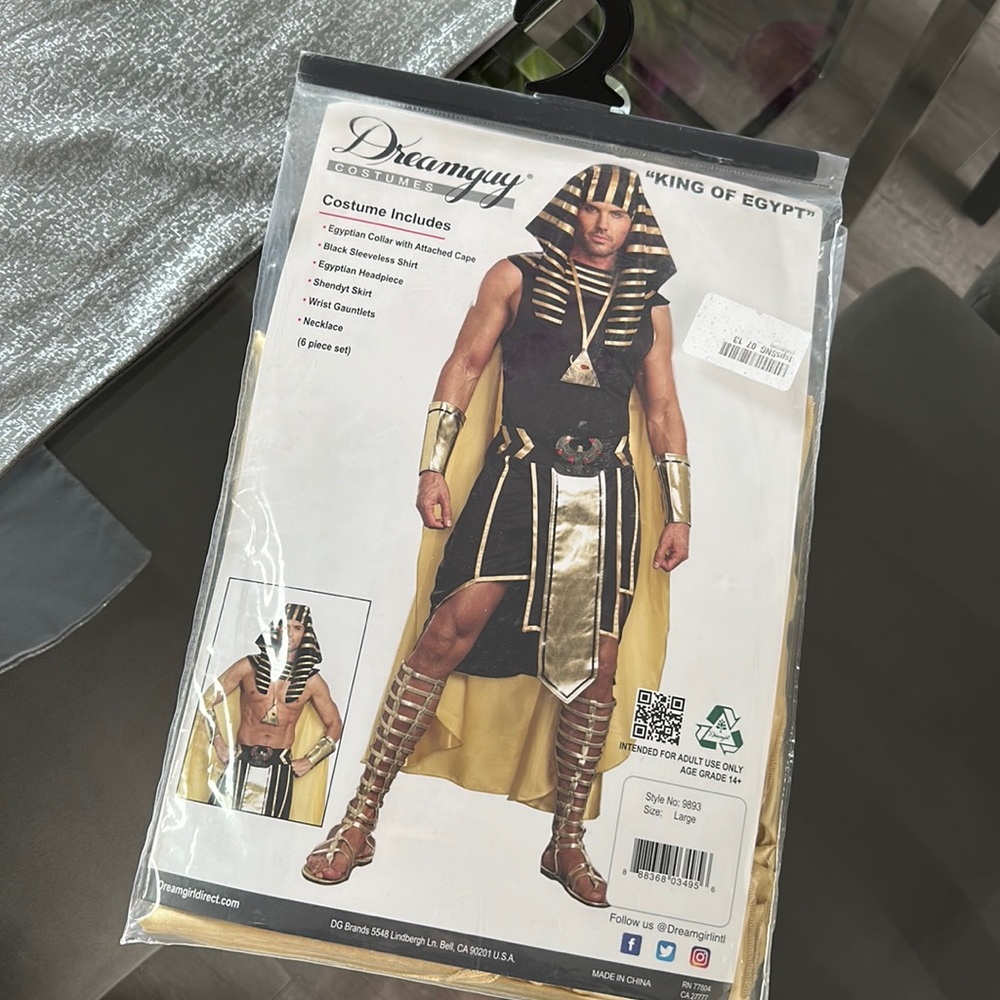 King of Egypt Costume
